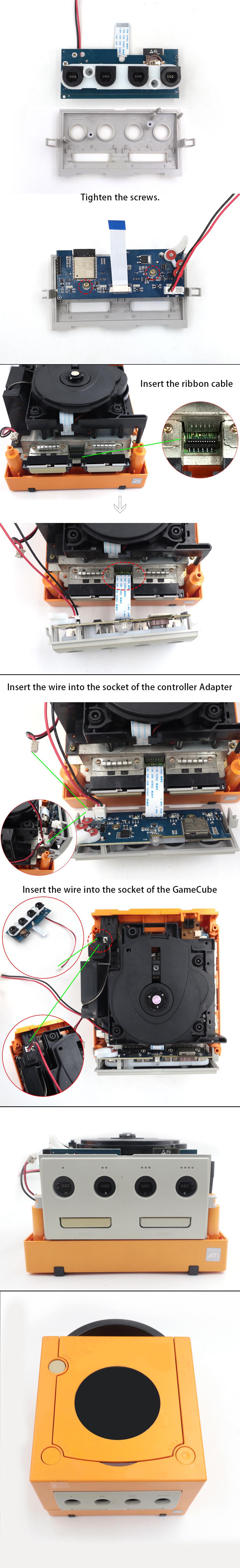 iBlueControlMod Wireless Controller Internal Adapter For NGC Console Support PS3/PS4/PS5/Switch Pro/Wii Controllers-Hispeedido iBlueControlMod Wireless Controller Internal Adapter For NGC Console Support PS3/PS4/PS5/Switch Pro/Wii Controllers-Hispeedido